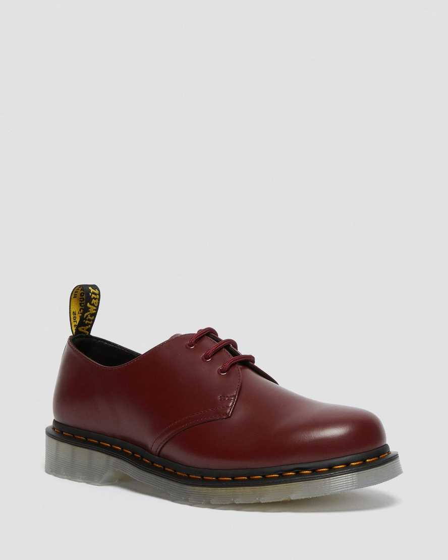 Dr. Martens 1461 Iced Smooth Deri Erkek Oxford Ayakkabı - Ayakkabı Kırmızı |CRNUD2450|